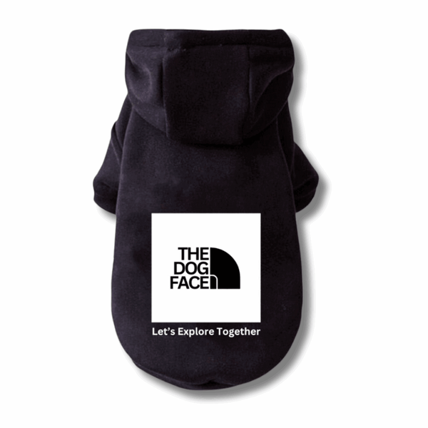 The Dog Face Big Box LET Hoodie (Black)