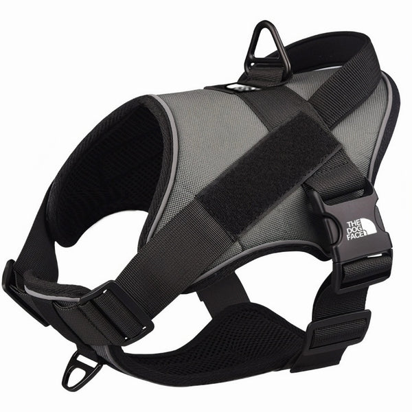 The Dog Face TrailBlaze Tactical Harness (color: Asphalt grey)