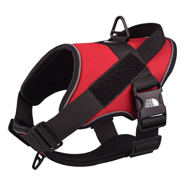 The Dog Face TrailBlaze Tactical Harness (color: Fiery Red)
