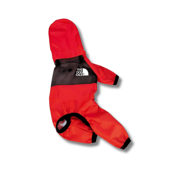 The Dog Face Antora Rain Coat (Fiery red)