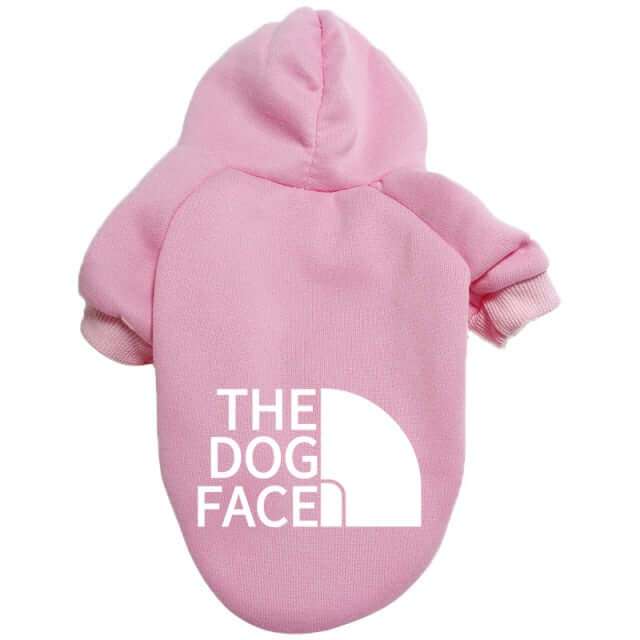 The Dog Face Half Dome Pullover Hoodie (Pink Moss) 